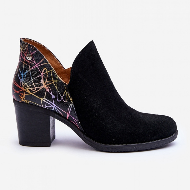 Step in style Stiefel Modell Maciejka 04492-99 Schwarzes Leder – Treten Sie ein mit Stil