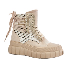 Step in style Sneakers Modell Kernia EV-335 Hellbeige – Treten Sie ein mit Stil