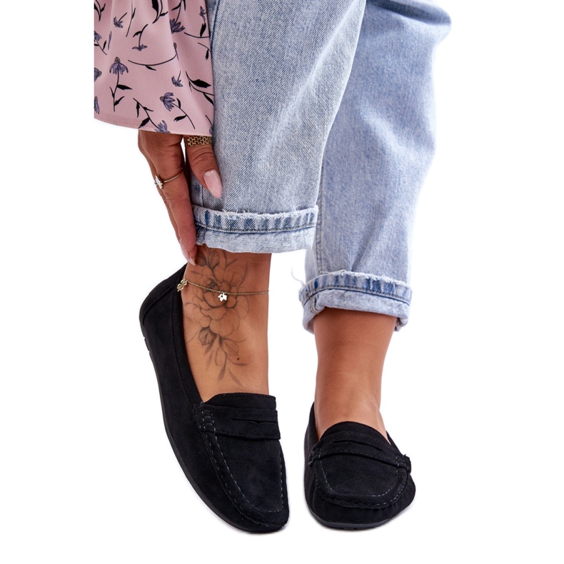 Step in style Mokassins Modell Lenvie FT245 Schwarz – Treten Sie ein mit Stil