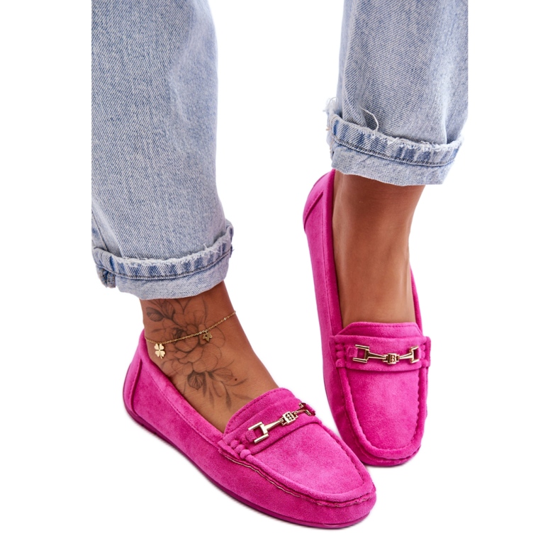 Step in style Mokassins Modell Corinell FT247 Pink – Treten Sie ein mit Stil rosa