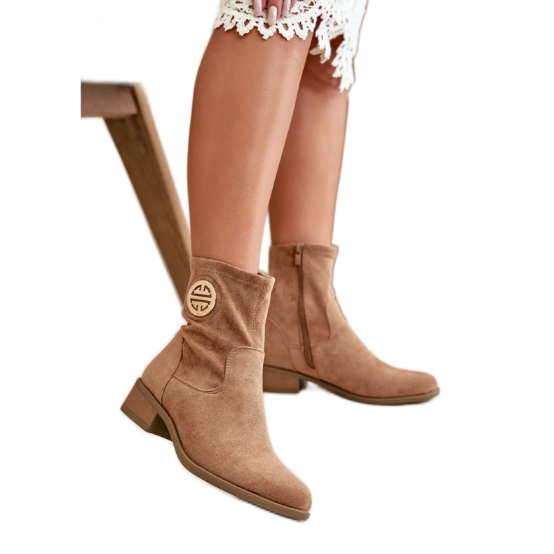 Step in style Stiefel Modell Lerioria ASA198-28 Beige – Treten Sie ein mit Stil