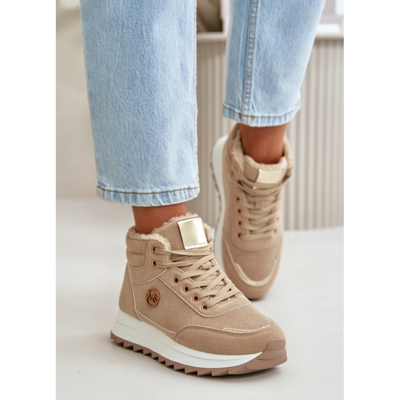 Step in style Sportschuhe Modell Ariatte TL288-63 Khaki – Treten Sie ein mit Stil beige