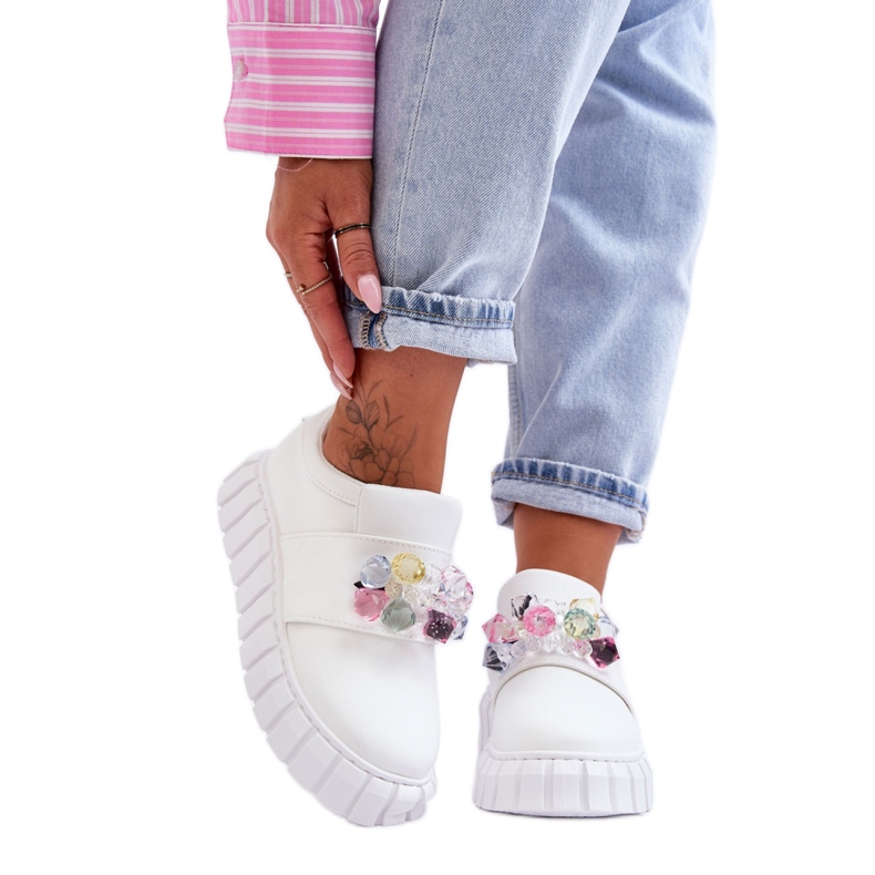 Step in style Sportschuhe Modell Desire NB615 Weiß – Treten Sie ein mit Stil