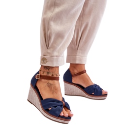 Step in style Sandalen Modell Daphne M338 Navy – Treten Sie ein mit Stil