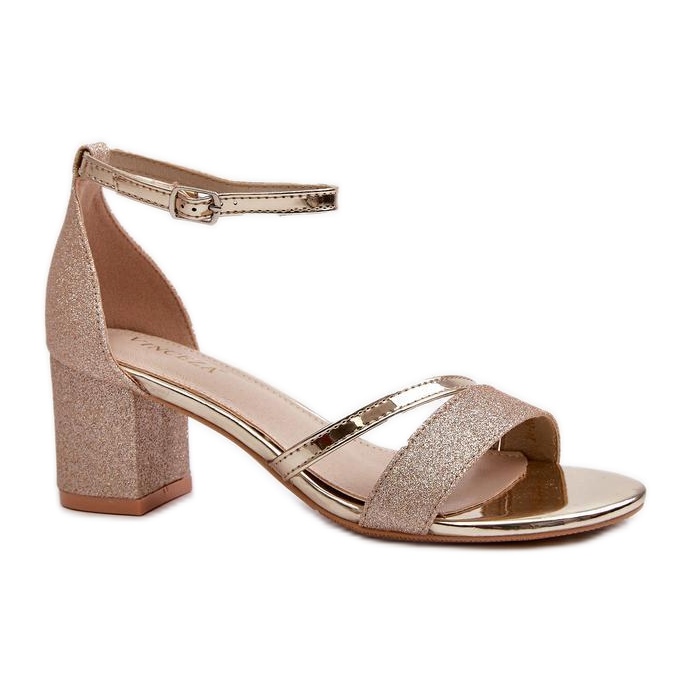 Step in style Sandalen Modell Ploemis 20244 Gold – Treten Sie ein mit Stil gelb