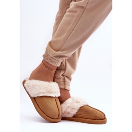 Step in style Hausschuhe Modell Pinky BO-609 Camel – Treten Sie mit Stil ein braun