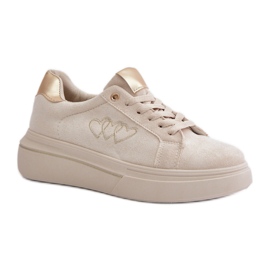 Step in style Sportschuhe Modell Big Star MM274618 Beige – Treten Sie ein mit Stil