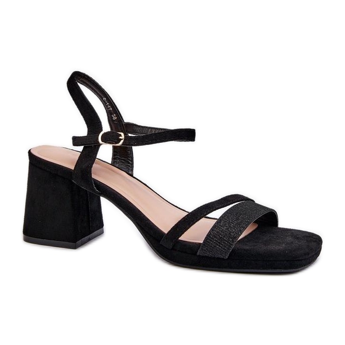 Step in style Sandalen Modell Tessata C-147 Schwarz – Treten Sie ein mit Stil