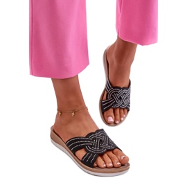 Step in style Sandalen-Flip-Flops Modell Inblu BV000037 Schwarz – Treten Sie ein mit Stil