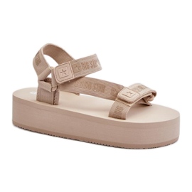 Step in style Sandalen Modell Big Star NN274A528 Beige – Treten Sie ein mit Stil