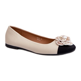 Step in style Ballerinas Modell Divinella T601P Beige – Treten Sie ein mit Stil