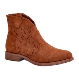 Step in style Stiefel Modell S.Barski HY42-151 Camel – Treten Sie mit Stil ein braun