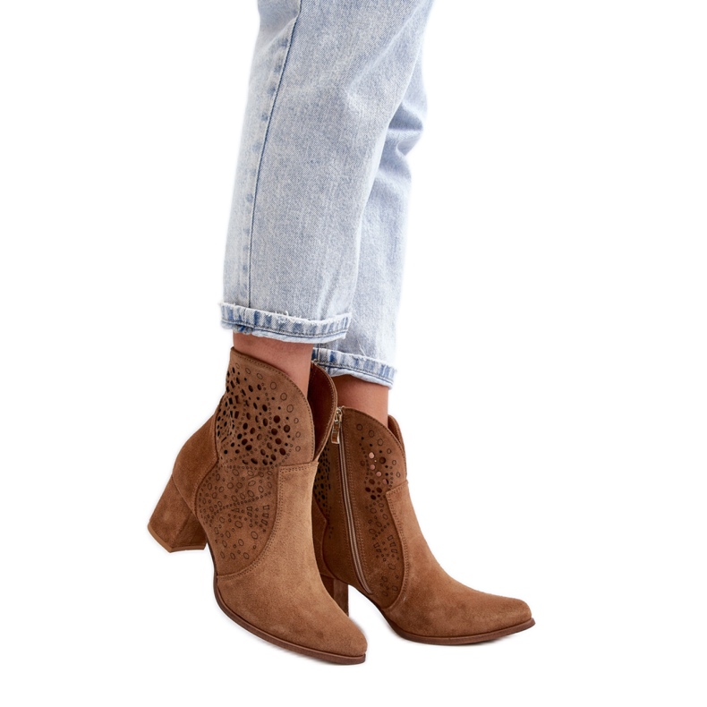 Step in style Stiefel Modell Zazoo 3166/P Camel – Treten Sie ein mit Stil braun