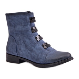 Step in style Stiefel Modell Evalith ASA62-30 Blau – Treten Sie ein mit Stil