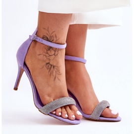 Step in style Modell Moments LY-9268-3 Violette Sandalen – Treten Sie mit Stil ein lila