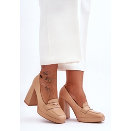 Step in style Pumps Modell Alisa M046 Nude – Treten Sie ein mit Stil beige