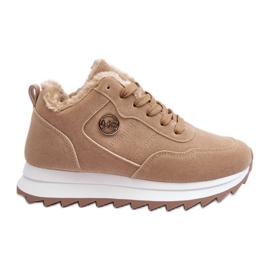 Step in style Sportschuhe Modell Adite TL233-63 Dunkelbeige – Treten Sie ein mit Stil
