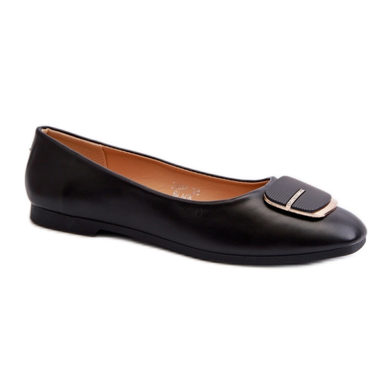 Step in style Ballerinas Modell Edoslli ZA37 Schwarz – Treten Sie ein mit Stil
