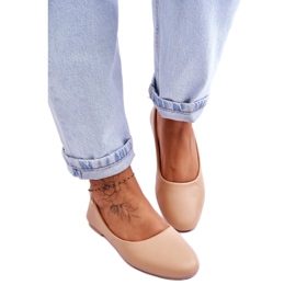 Step in style Ballerinas Modell Stacee 9BL02-1029 Beige – Treten Sie ein mit Stil