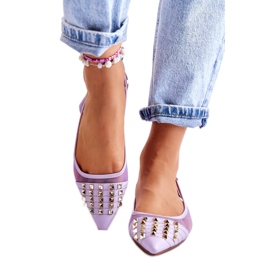 Step in style Ballerinas Modell Kinley 9515 Violett – Treten Sie ein mit Stil lila