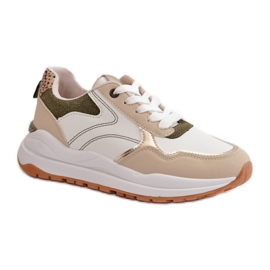 Step in style Sportschuhe Modell Issatta C2157 Beige/Grün – Treten Sie ein mit Stil