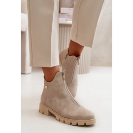 Step in style Stiefel Modell Verietta RMR23123-11 Gold – Treten Sie ein mit Stil gelb