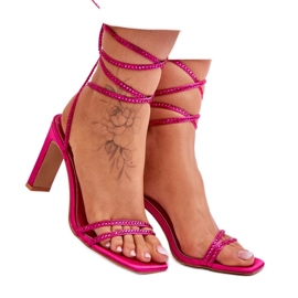 Step in style Sandalen Modell Nessy H8-508 Fuchsia – Treten Sie ein mit Stil rosa