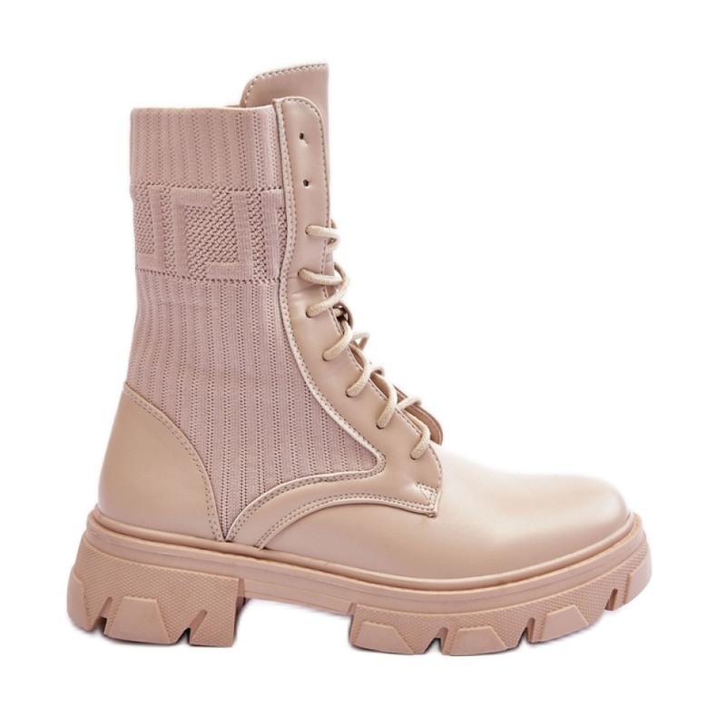Step in style Arbeitsstiefel Modell Marlissa A9513 Beige – Treten Sie ein mit Stil