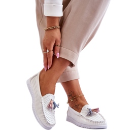 Step in style Mokassins Modell Lanzarot 23PB08-5372 Weiß – Treten Sie ein mit Stil