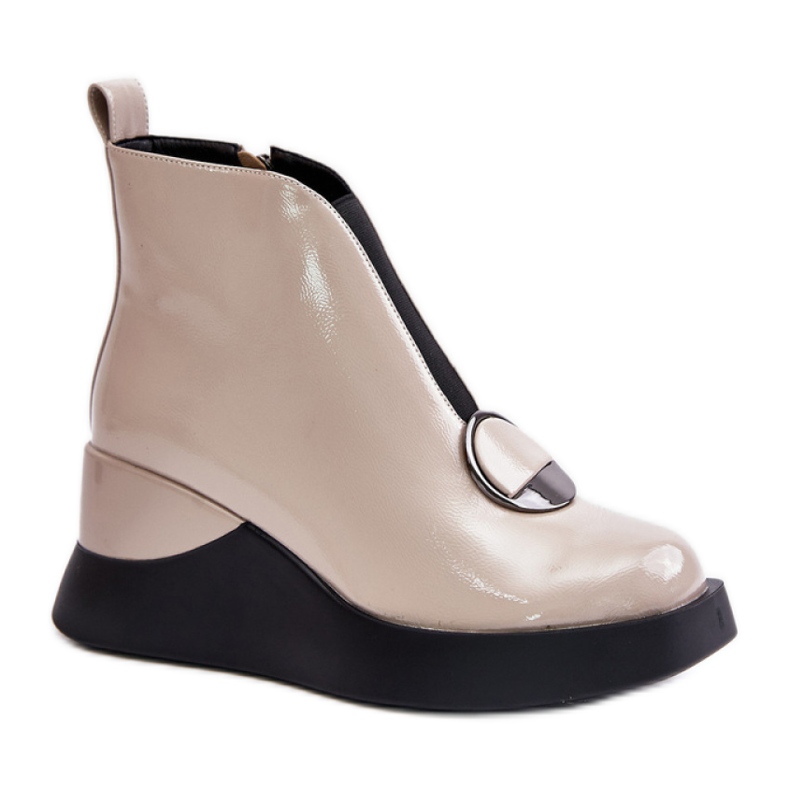 Step in style Stiefel Modell Da MR880-136 Beige – Treten Sie ein mit Stil