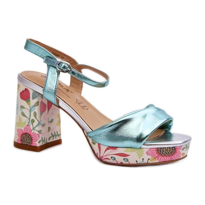 Step in style Sandalen Modell Da CR980 Blau – Treten Sie ein mit Stil