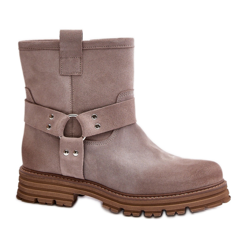 Step in style Stiefel Modell Lewski 3610 Cappuccino Wildleder – Treten Sie ein mit Stil beige