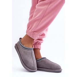 Step in style Hausschuhe Modell Polinna EV-80 Grau – Treten Sie mit Stil ein