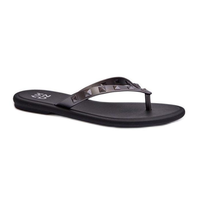 Step in style Flip-Flop-Sandale Modell Zaxy JJ285297 Grau/Rückseite – Treten Sie ein mit Stil