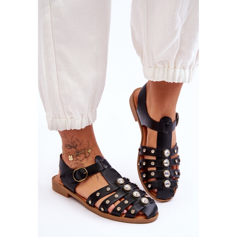 Step in style Sandalen Modell Ascot G-13 Schwarz – Treten Sie mit Stil ein