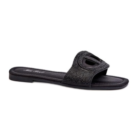 Step in style Sandalen-Flip-Flops Modell Dimrose LT06 Schwarz – Treten Sie ein mit Stil