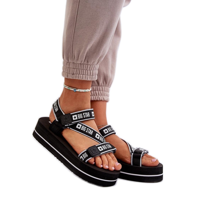 Step in style Sandalen Modell Big Star NN274A525 Schwarz – Treten Sie ein mit Stil