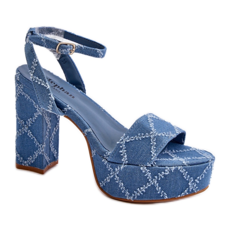 Step in style Sandalen Modell Acrana JA-49 Blau – Treten Sie ein mit Stil