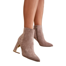 Step in style Stiefel Modell Mevair NS331 Beige – Treten Sie ein mit Stil