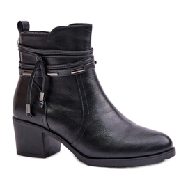 Step in style Stiefel Modell Lobina ASA128-37 Schwarz – Treten Sie mit Stil ein