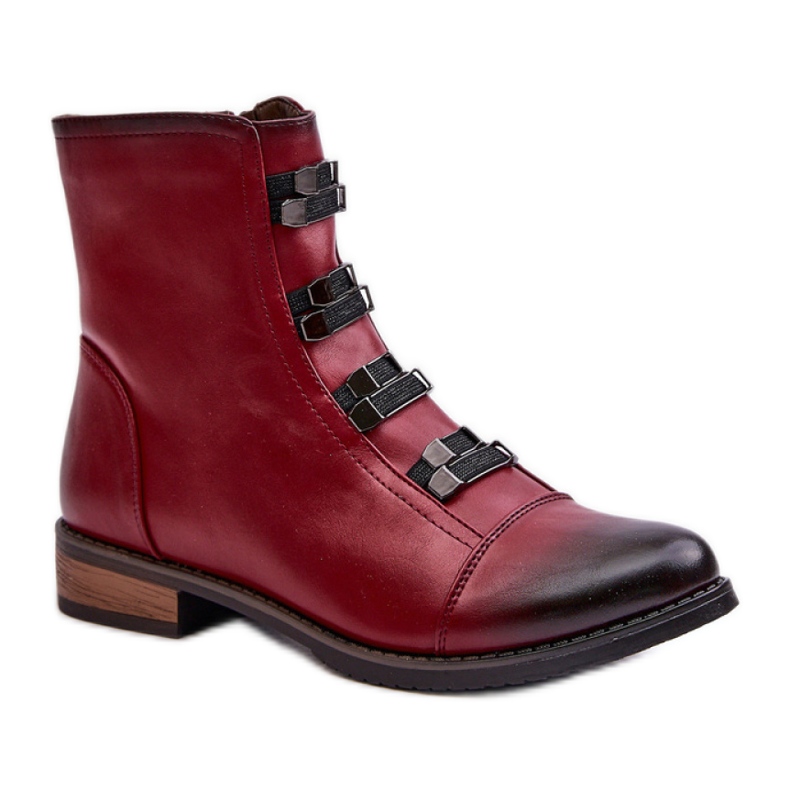 Step in style Stiefel Modell Evalith ASA62-30 Bordo – Treten Sie mit Stil ein rot