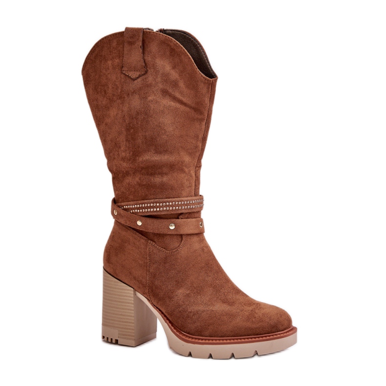 Step in style Stiefel Modell Ivanelis ASA254-4 Camel – Treten Sie ein mit Stil braun