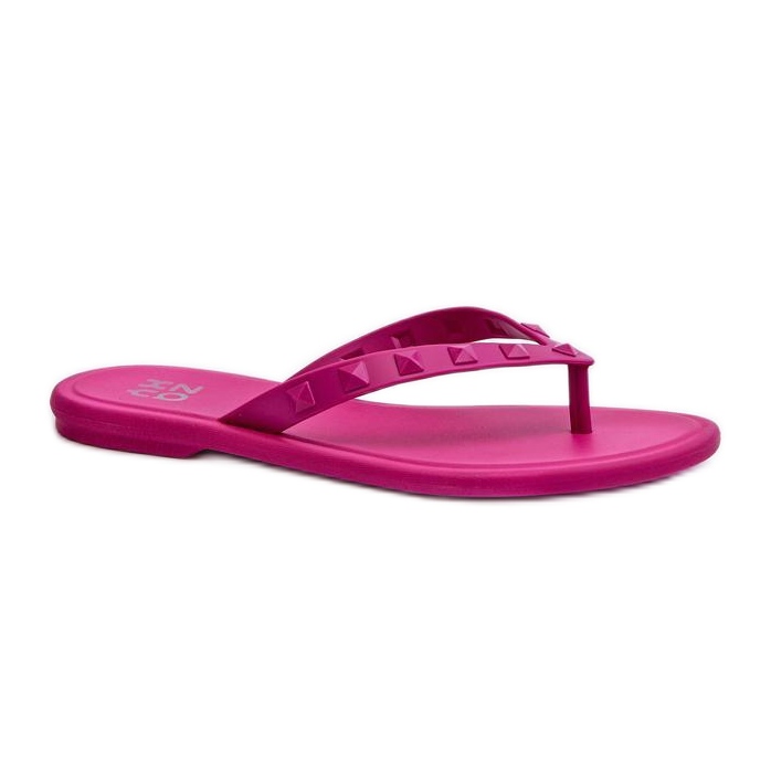 Flache Flip-Flops für Damen von Zaxy Fuchsia rosa