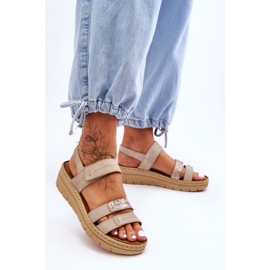 Step in style Sandalen Modell Fresh Look 23-46011 Beige – Treten Sie ein mit Stil