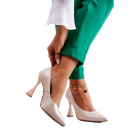 Lewski Shoes Beige Damenpumps