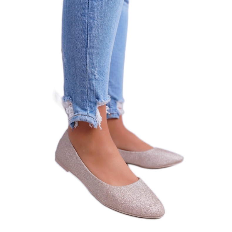 Step in style Ballerinas Modell Tiffy CC200P Gold – Treten Sie ein mit Stil gelb