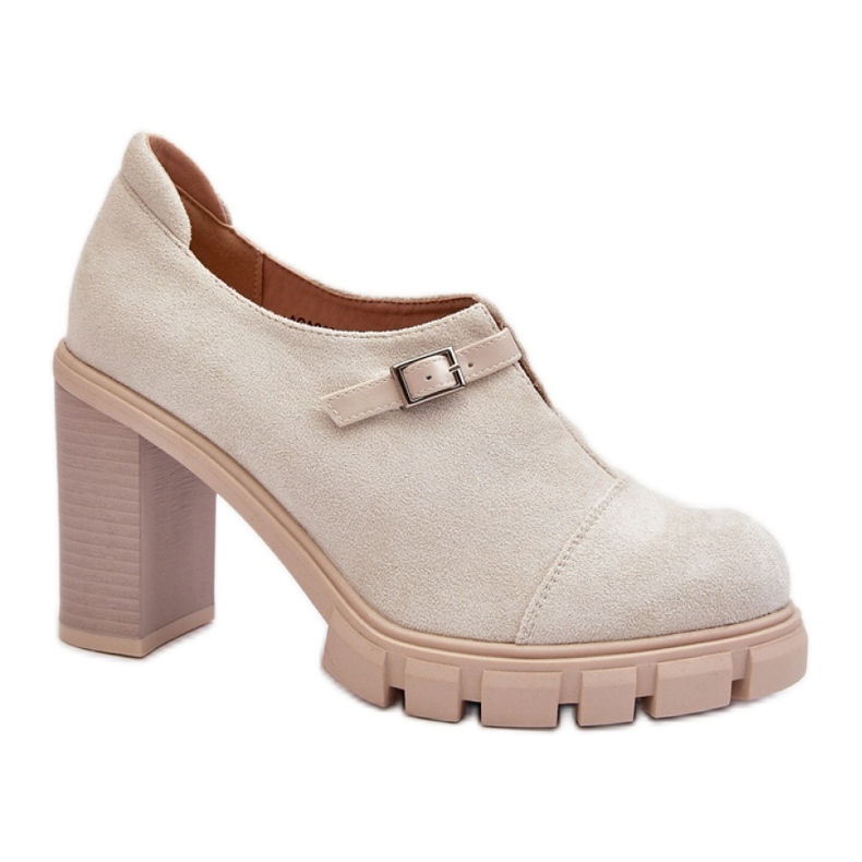 Step in style Schuhe Modell Tauina ASA218-7 Beige – Treten Sie ein mit Stil