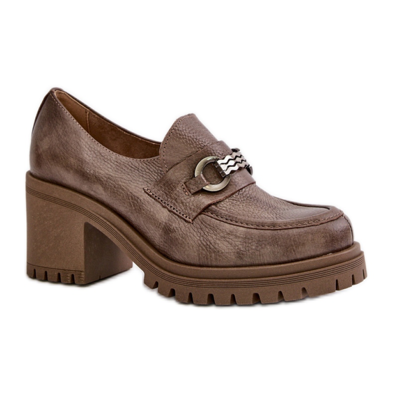 Zazoo Dunkelbeige Damenschuhe