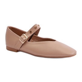 Ballerinas Modell 6690 Beige