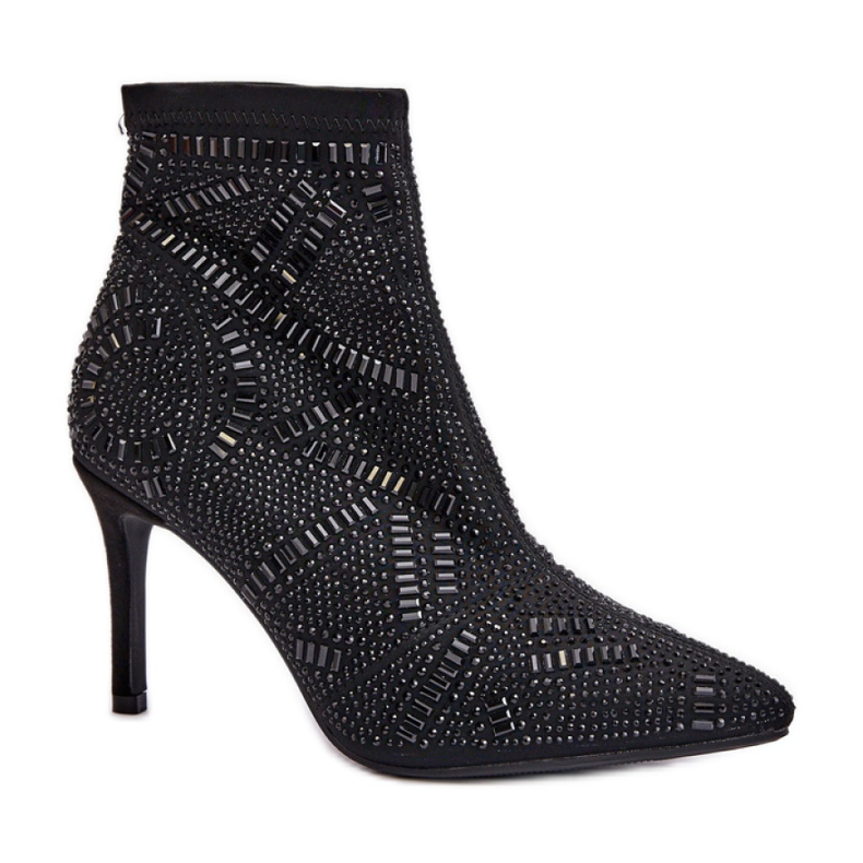 S.Barski HY42-161 Schwarze Stiefel